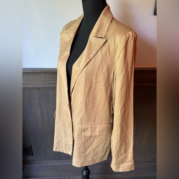 a.n.a Tan Blazer business casual nwt small - Picture 2 of 7